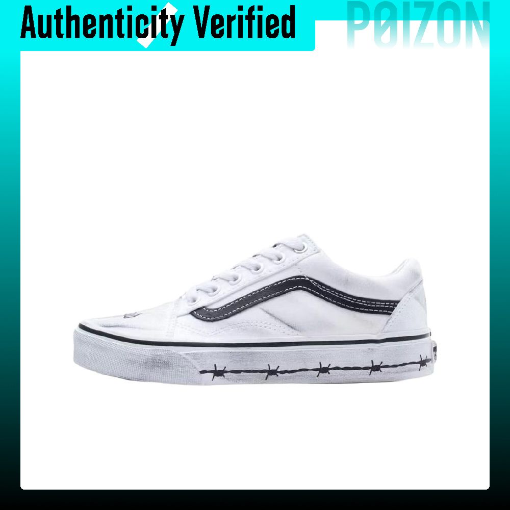 Vans Shoes Old Skool - Vans Old Skool Skate-Schuhe Unisex Weiß