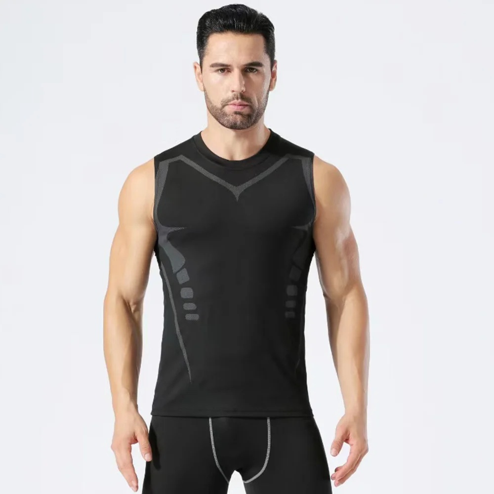 Tank Top Muscle - 2026 Herren Kompressions-Tanktop Männer Gym-Shirt Ärmellos