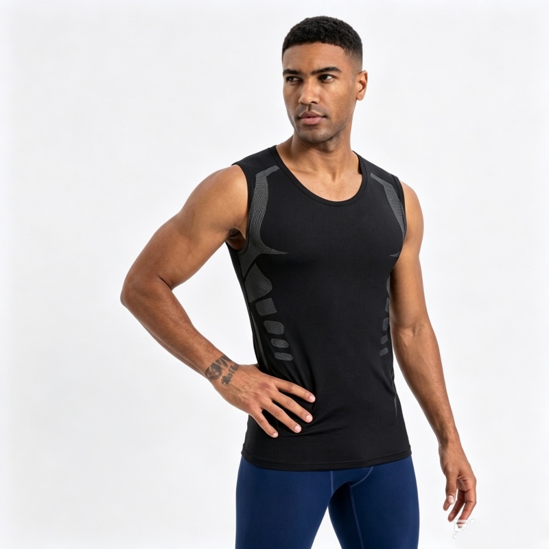 Tank Top Muscle - Neues Kompressions-Tanktop für Herren, ärmelloses Fitness-Shirt,