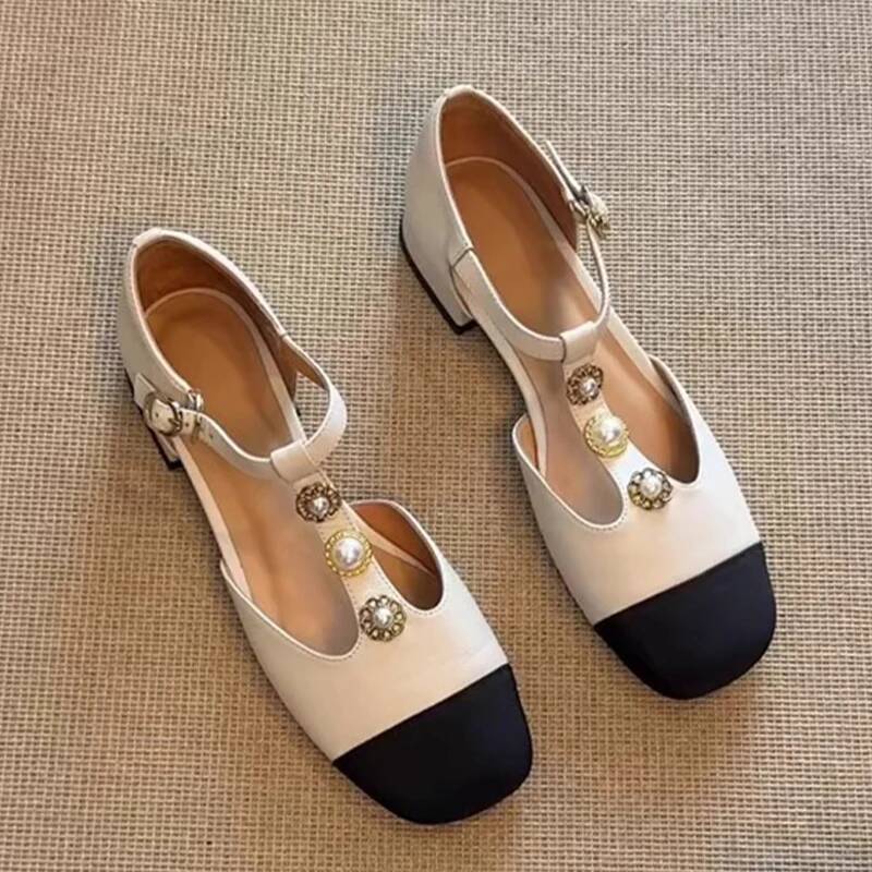 Frauen Karree Mit Hohen Absätz – Casual Sandal Leather Bewertung und Preis