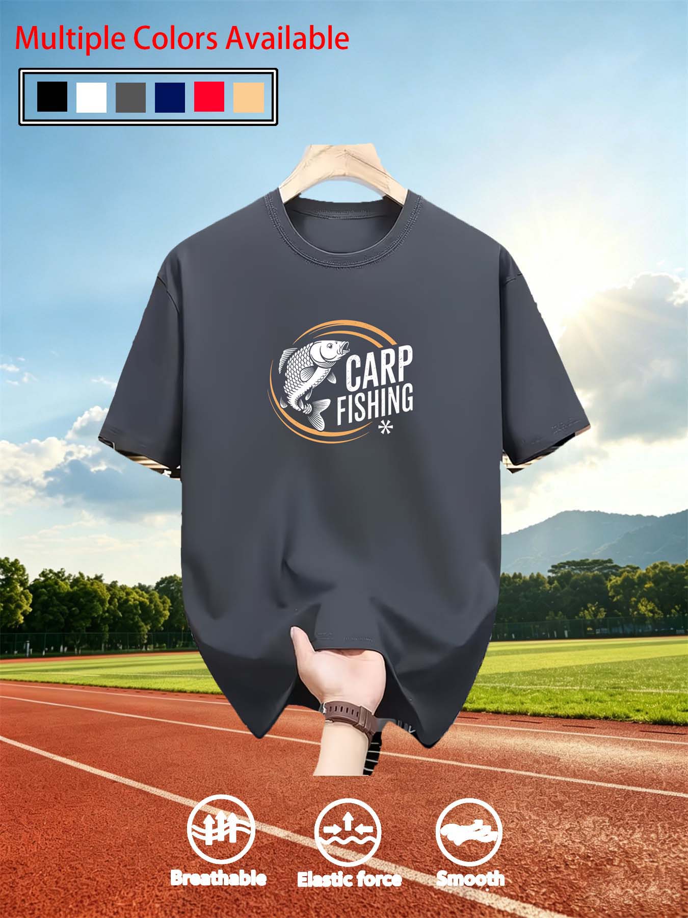 Herren O-Ausschnitt Kurzarm T- – Tee Graphic Print Bewertung und Preis