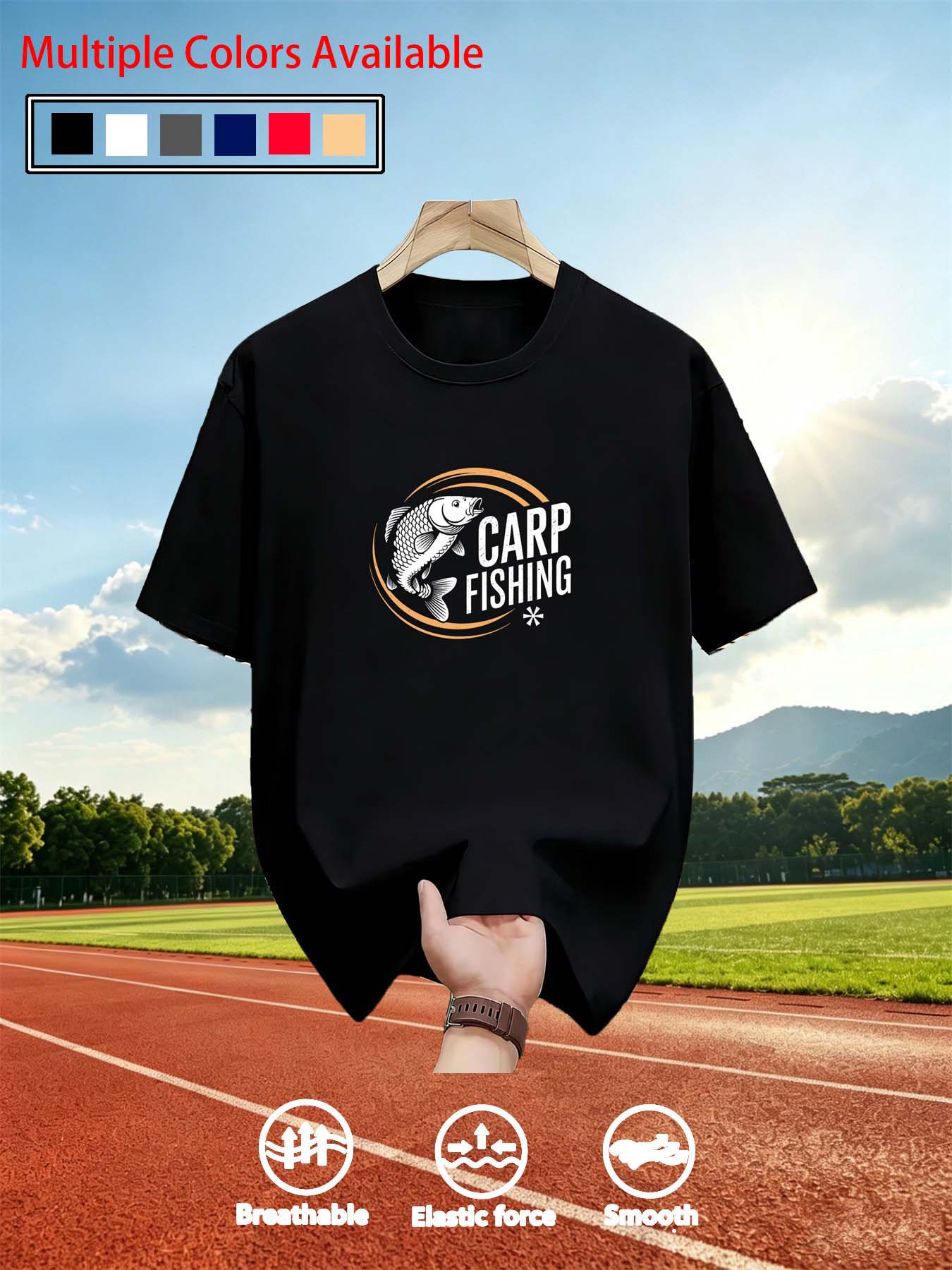 Herren O-Ausschnitt Kurzarm T- – Tee Graphic Print Bewertung und Preis